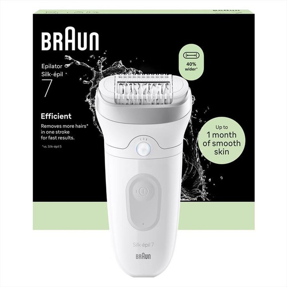 Immagine del prodotto BRAUN - Epilatore Wet & Dry LEGEPIL SE7-000 BOX MN-ARGENTO
