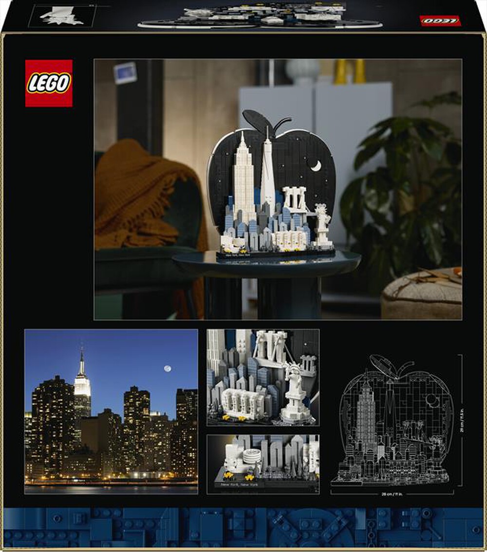 Immagine del prodotto LEGO - ARCHITECTURE New York City La Grande Mela - 21066-Multicolore