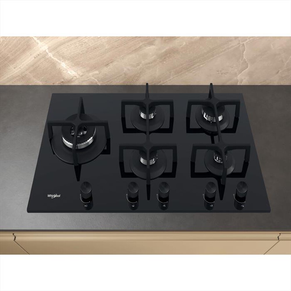 Immagine del prodotto WHIRLPOOL - Piano cottura a gas ELEMENTS GOA 6423/NB1 86 cm-Nero
