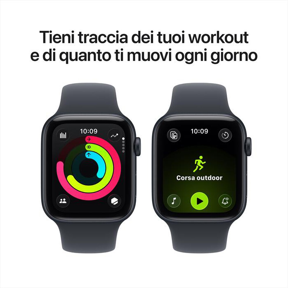 Immagine del prodotto APPLE - Watch SE 3 GPS + Cellular 44mm Alluminio-Sport Band Mezzanotte - M/L