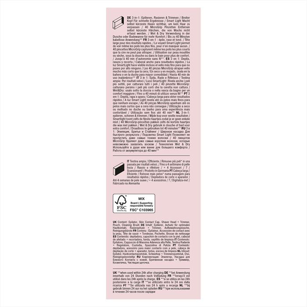 Immagine del prodotto BRAUN - Epilatore SILK-&Eacute;PIL 7 7-041-BIANCO/ARGENTO