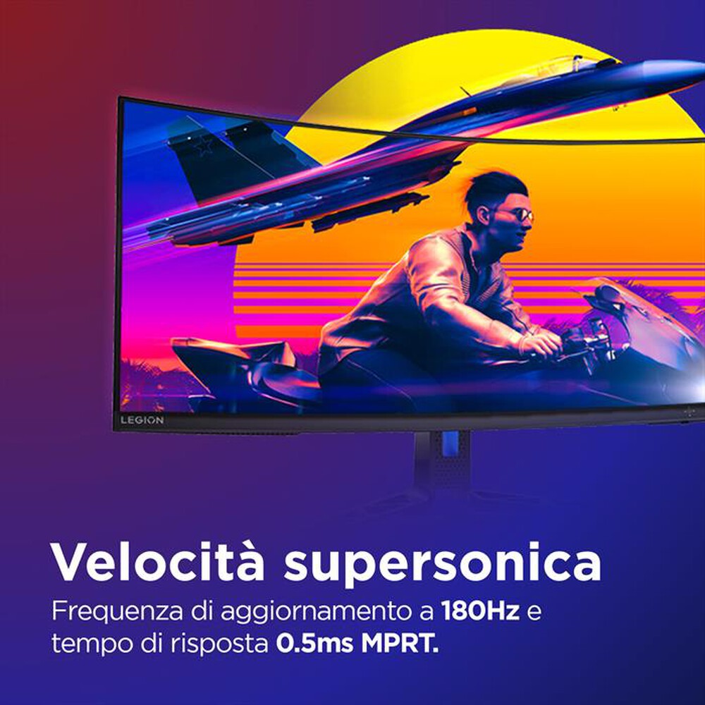 Immagine del prodotto LENOVO - Monitor WLED 34" LEGION R34W-30 67C7GACBIT-Raven Black