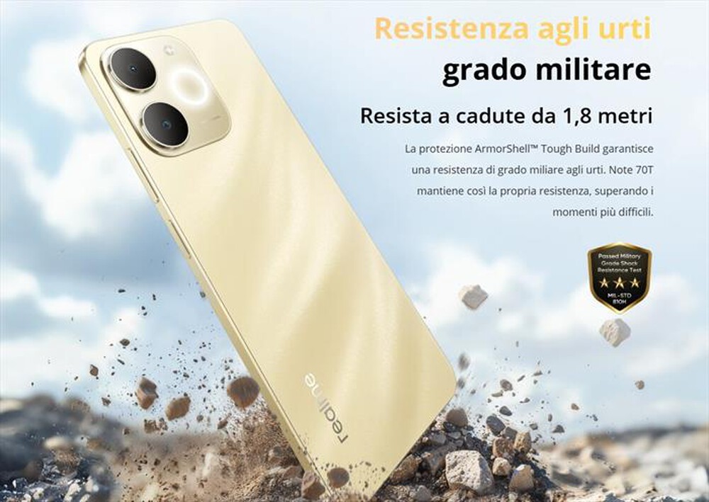 Immagine del prodotto REALME - REALME NOTE 70T SPECIAL EDITION (128GB 4GB) BLACK-OBSIDIAN BLACK