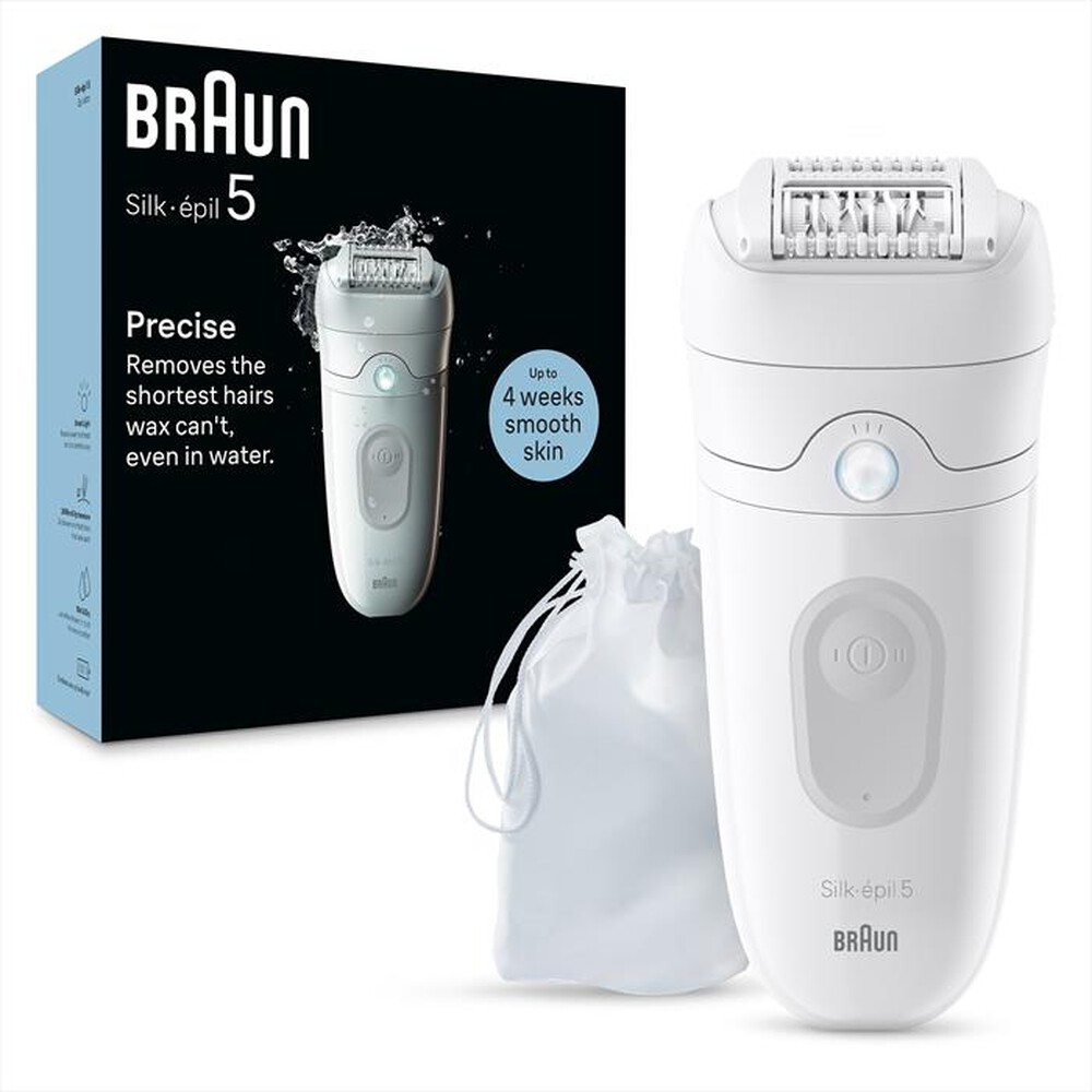 Immagine del prodotto BRAUN - Epilatore SILK-&Eacute;PIL 5 5-011-BIANCO/GRIGIO