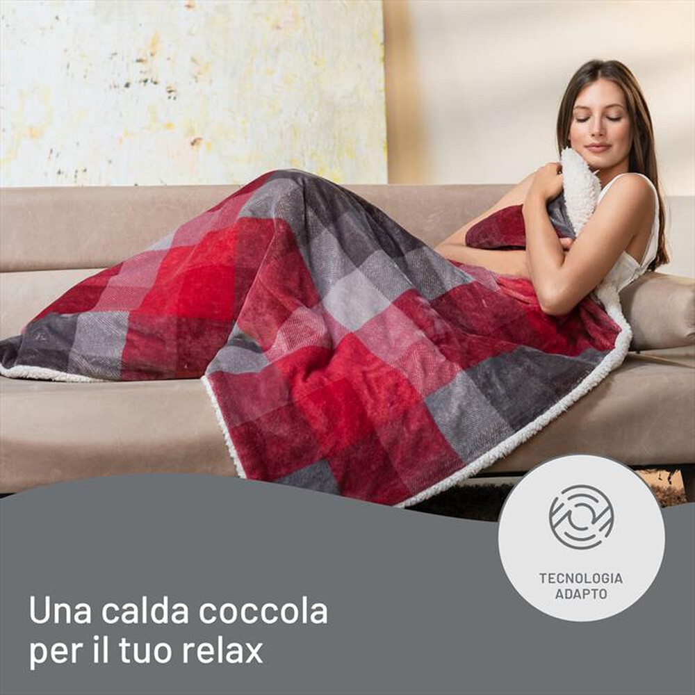Immagine del prodotto IMETEC - CALDOPLAID ADAPTO VELVET TARTAN 160X120 CM-Multicolore