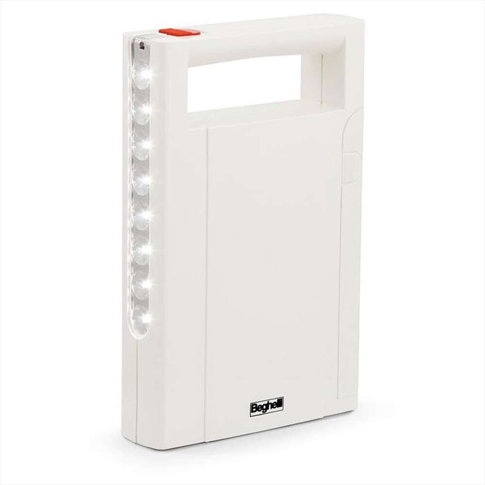 BEGHELLI - Lampada LED portatile 3310N-Bianco