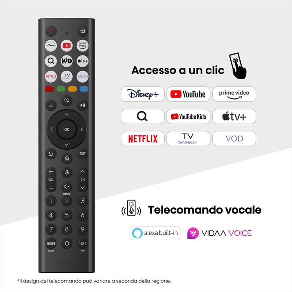 Immagine del prodotto HISENSE - Smart Tv QLED 50" 4K Ultra HD 50A79Q-NERO