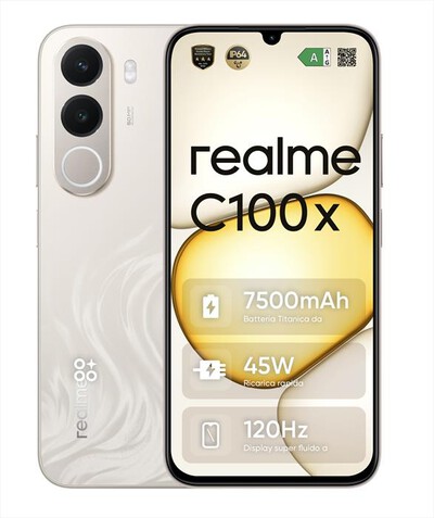 REALME - Smartphone C100X (256GB 4GB)-GOLDEN COAST