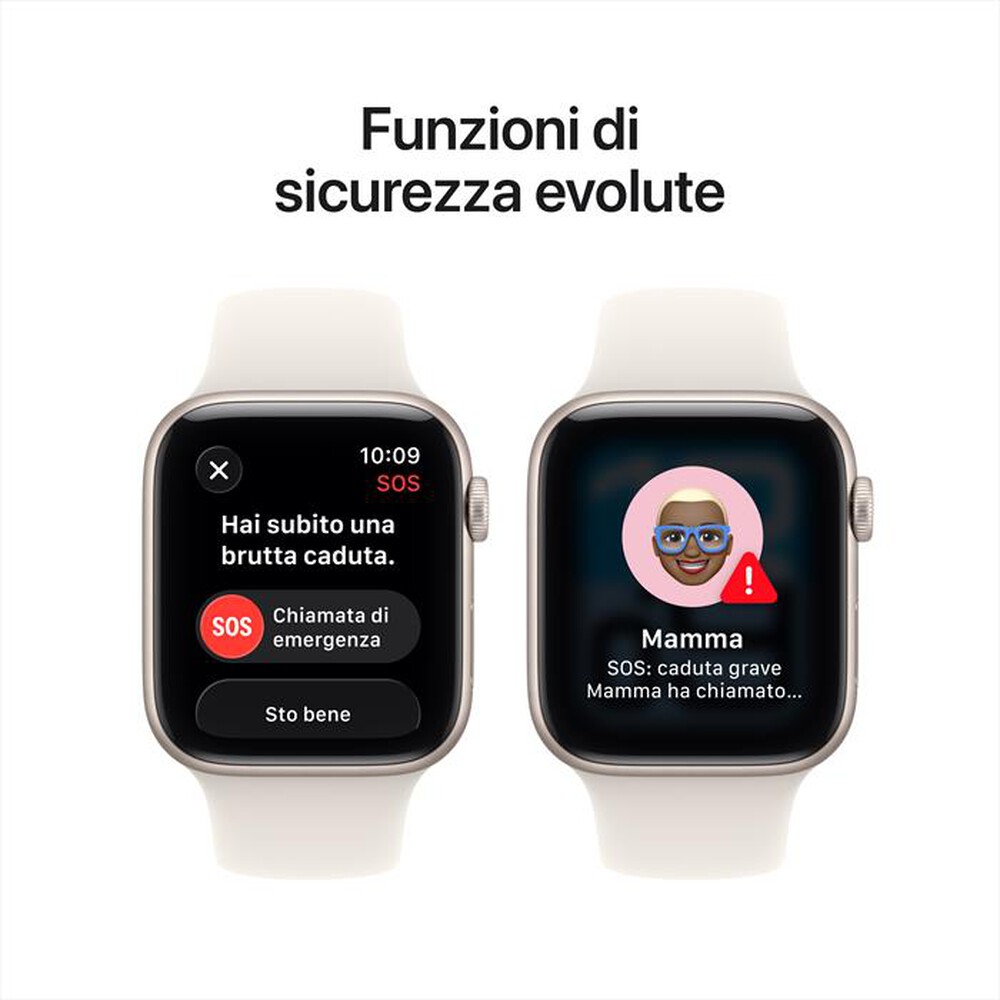 Immagine del prodotto APPLE - Watch SE 3 GPS + Cellular 44mm Alluminio-Sport Band Galassia - M/L