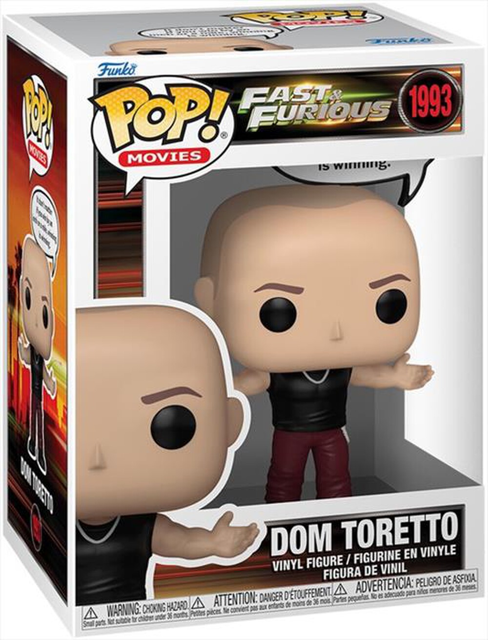 Immagine del prodotto FUNKO - POP Fast & Furious Dom Toretto Winning - 90492