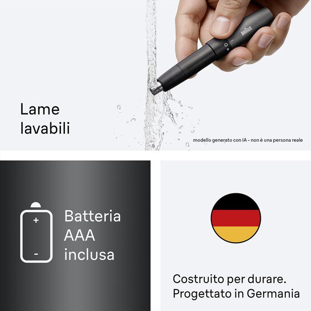 Immagine del prodotto BRAUN - BRAUN PRECISION EN20 GRIGIO-GRIGIO