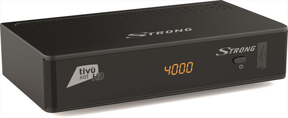 Immagine del prodotto STRONG - Decoder satellitare S2 con Tivusat HD SRT7807TIVU-Nero