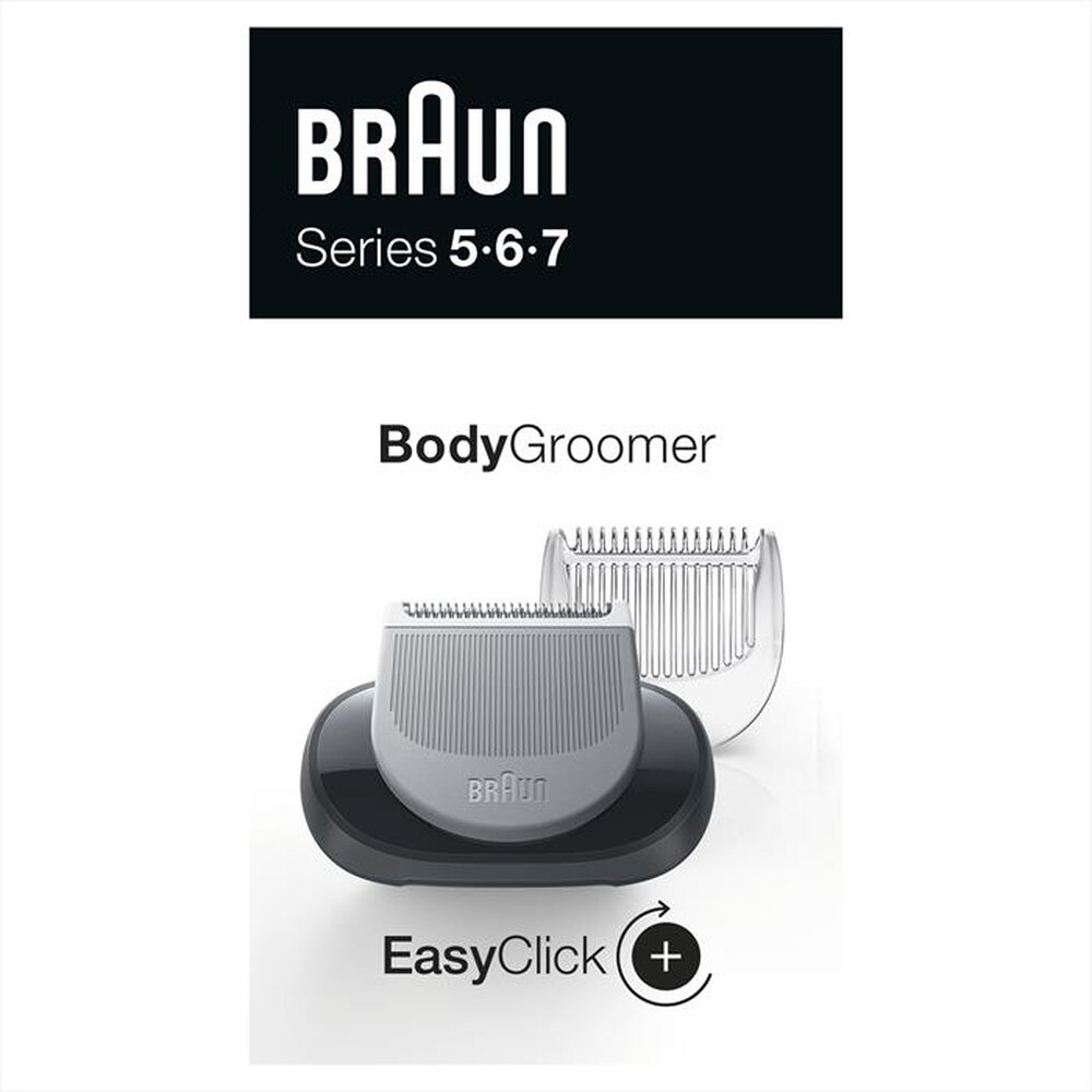 Immagine del prodotto BRAUN - EasyClick Accessorio Rifinitore Corpo-Grigio