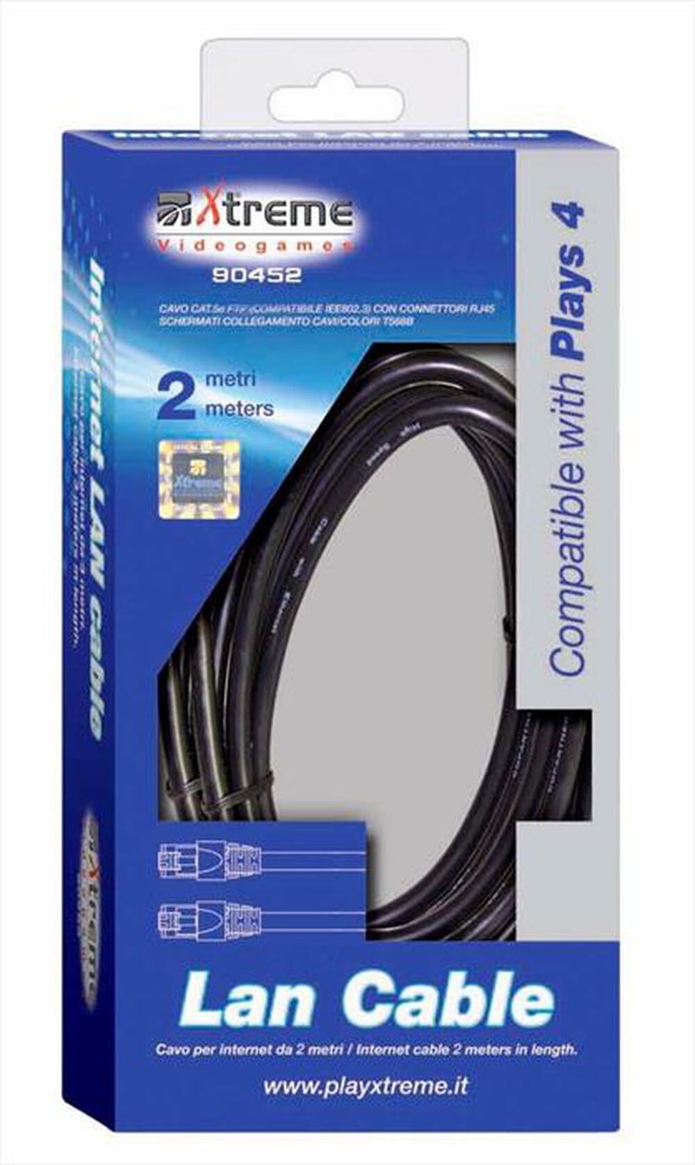 Immagine del prodotto XTREME - 90452 - PS4 Lan Cable