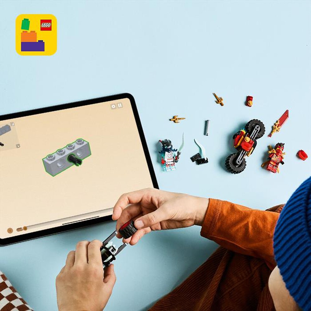 Immagine del prodotto LEGO - NINJAGO Gara di velocit&agrave; sulla moto di Kai 71838