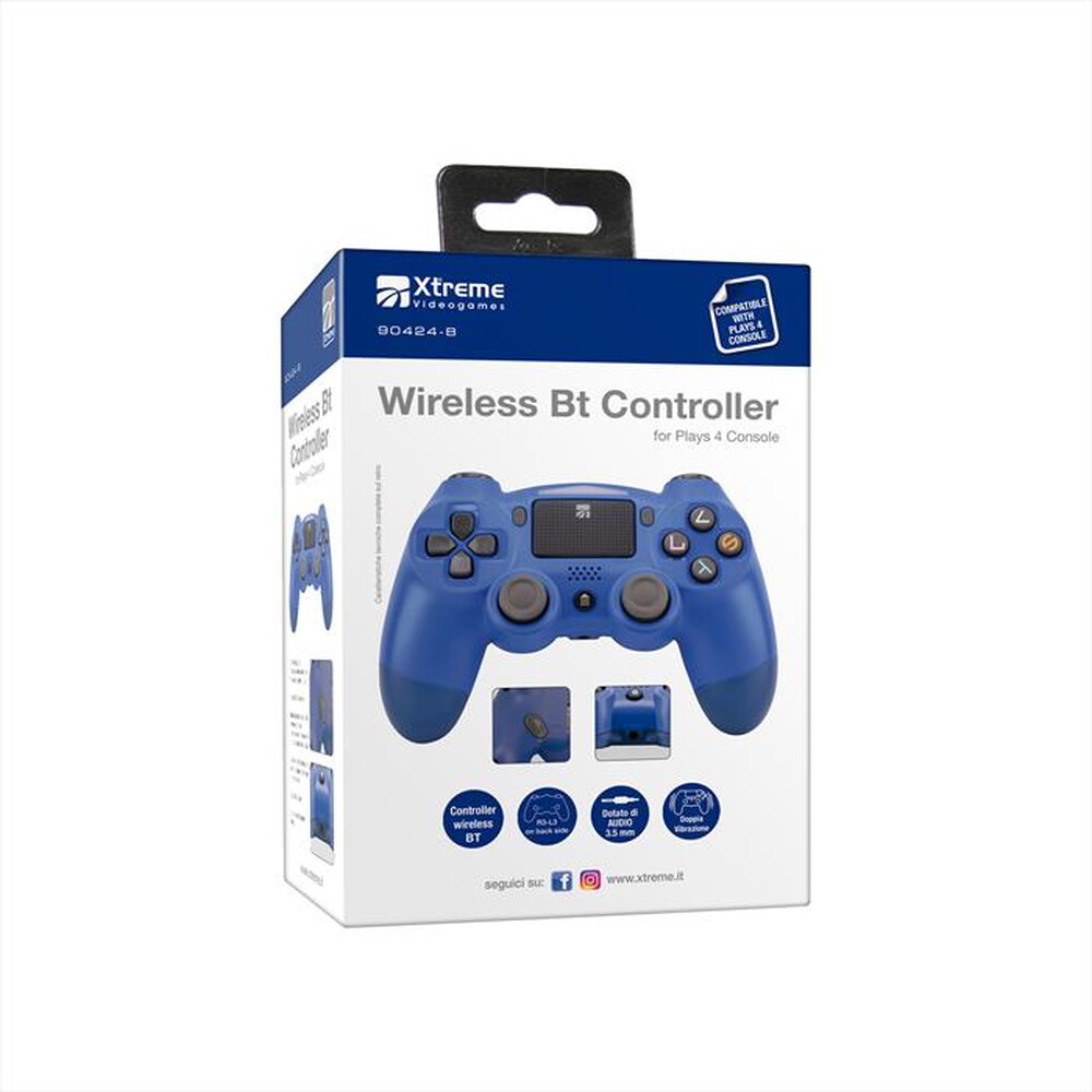 Immagine del prodotto XTREME - WIRELESS BT CONTROLLER-BLU