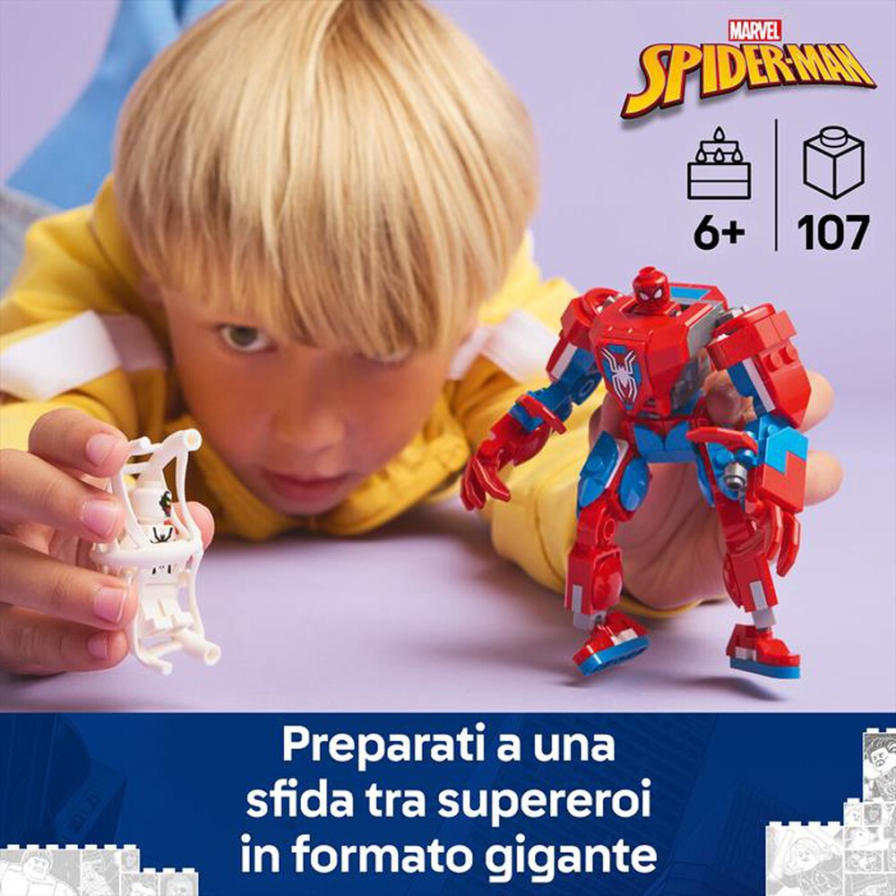 Immagine del prodotto LEGO - SUPER HEROES Mech SpiderMan contro AntiVenom 76308