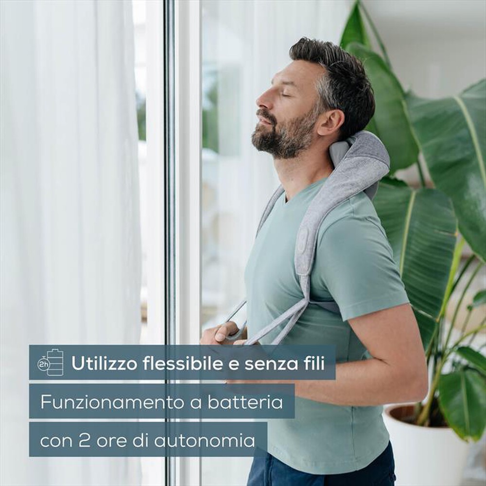 Immagine del prodotto BEURER - Massaggiatore cervicale senza fili MG 154-Grigio