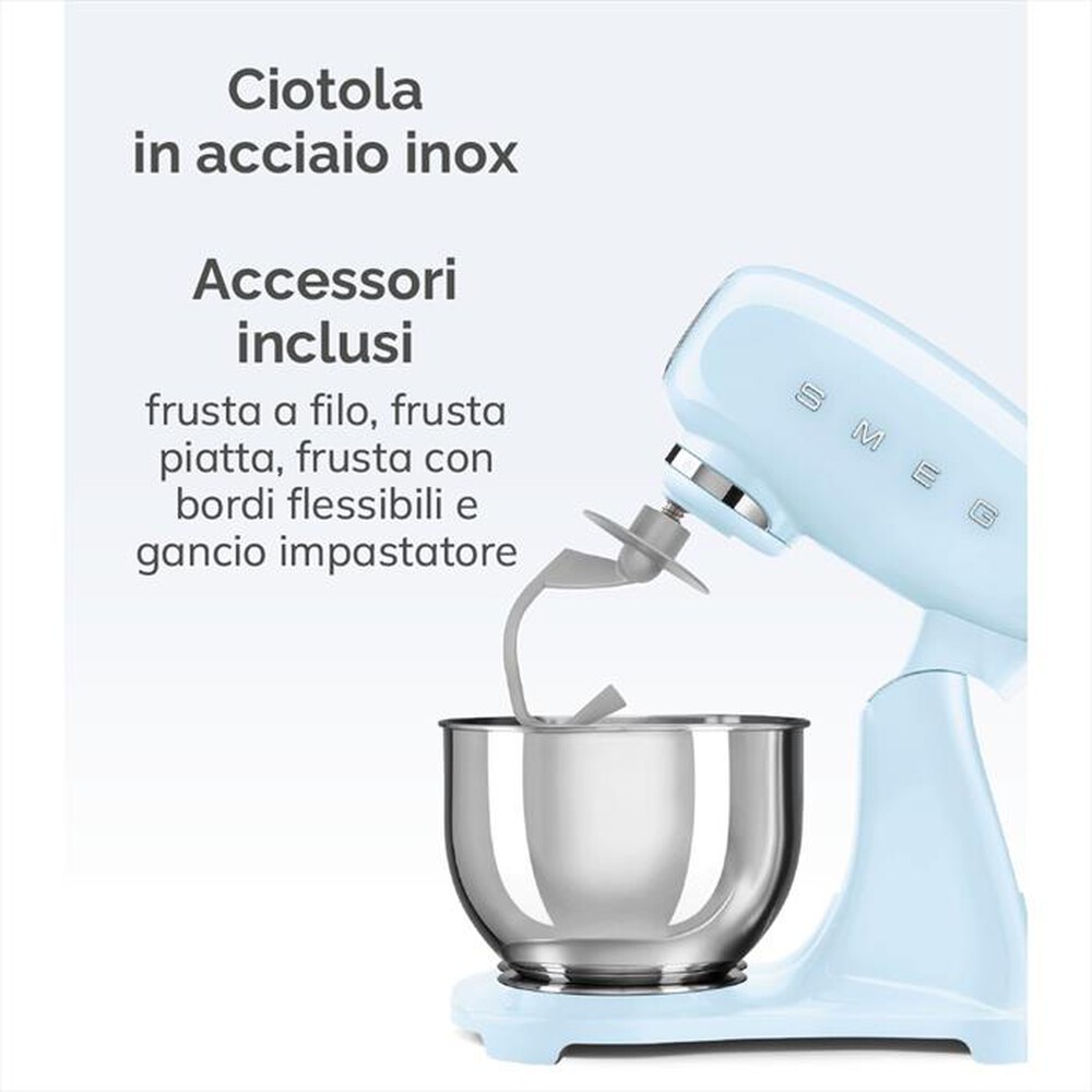 Immagine del prodotto SMEG - Impastatrice Full Color 50's Style &ndash; SMF03CREU-CREMA