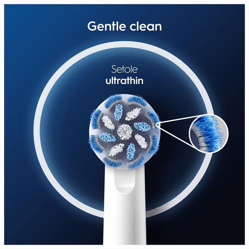 Immagine del prodotto ORAL-B - TESTINE DI RICAMBIO PRO SENSITIVE CLEAN-Bianco