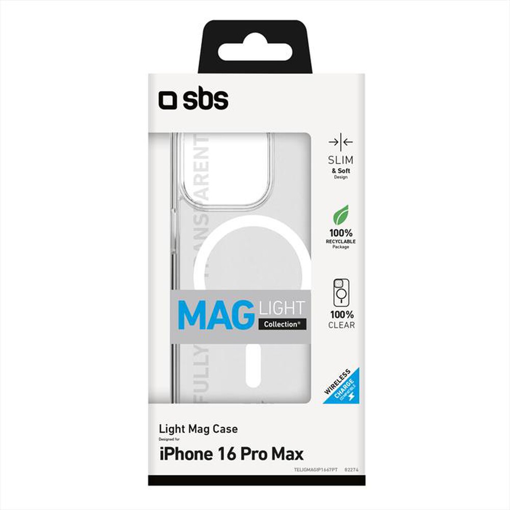 Immagine del prodotto SBS - Cover TELIGMAGIP1667PT iPhone 16 Pro Max