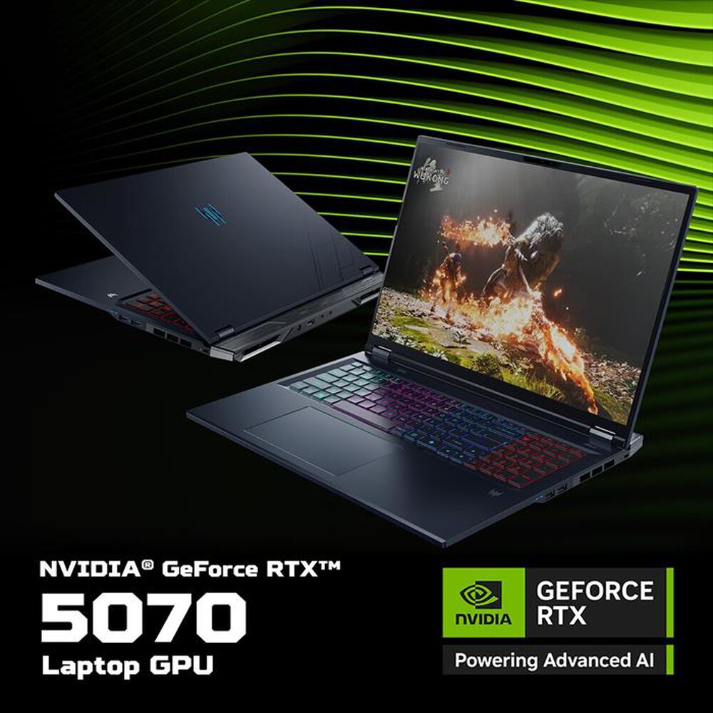 Immagine del prodotto ACER - Notebook PREDATOR HELIOS NEO 18 AI PHN18-72-952N-Nero