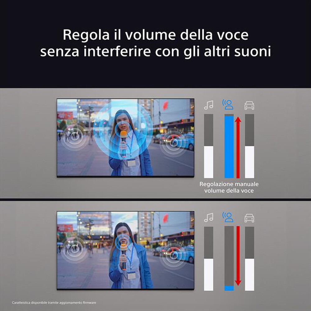 Immagine del prodotto SONY - Smart TV OLED 55" 4K K55XR8APAEP 120Hz-Nero