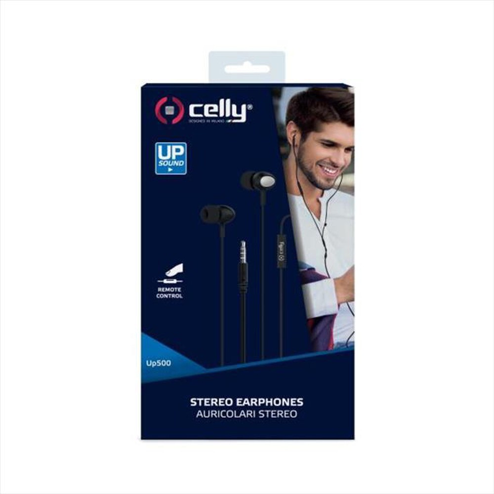 Immagine del prodotto CELLY - UP500BK auricolare in ear-Nero/Plastica