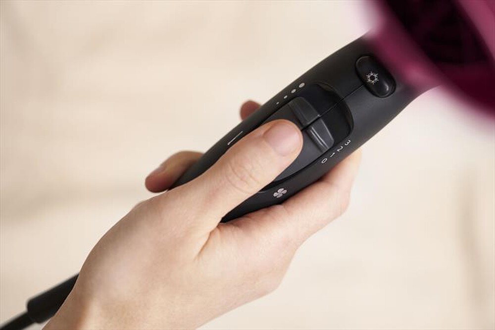 Immagine del prodotto PANASONIC - Asciugacapelli con tecnologia  Nanoe EH-NA65-nero/lampone