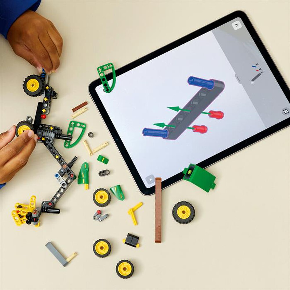 Immagine del prodotto LEGO - TECHNIC Mietitrebbia gommato John Deere - 42218-Multicolore