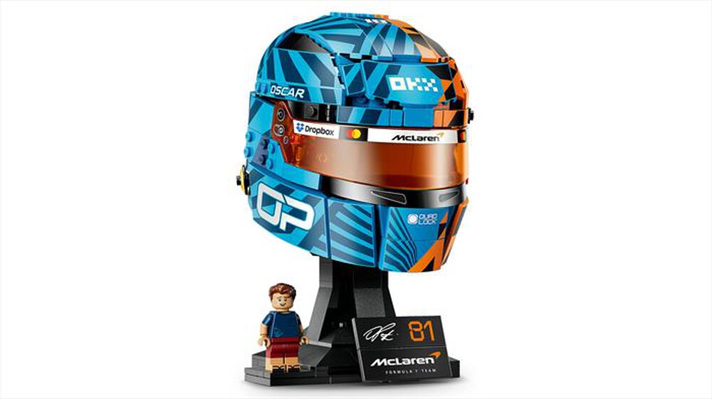 Immagine del prodotto LEGO - EDITIONS Casco di Oscar Piastri McLaren - 43017-Multicolore