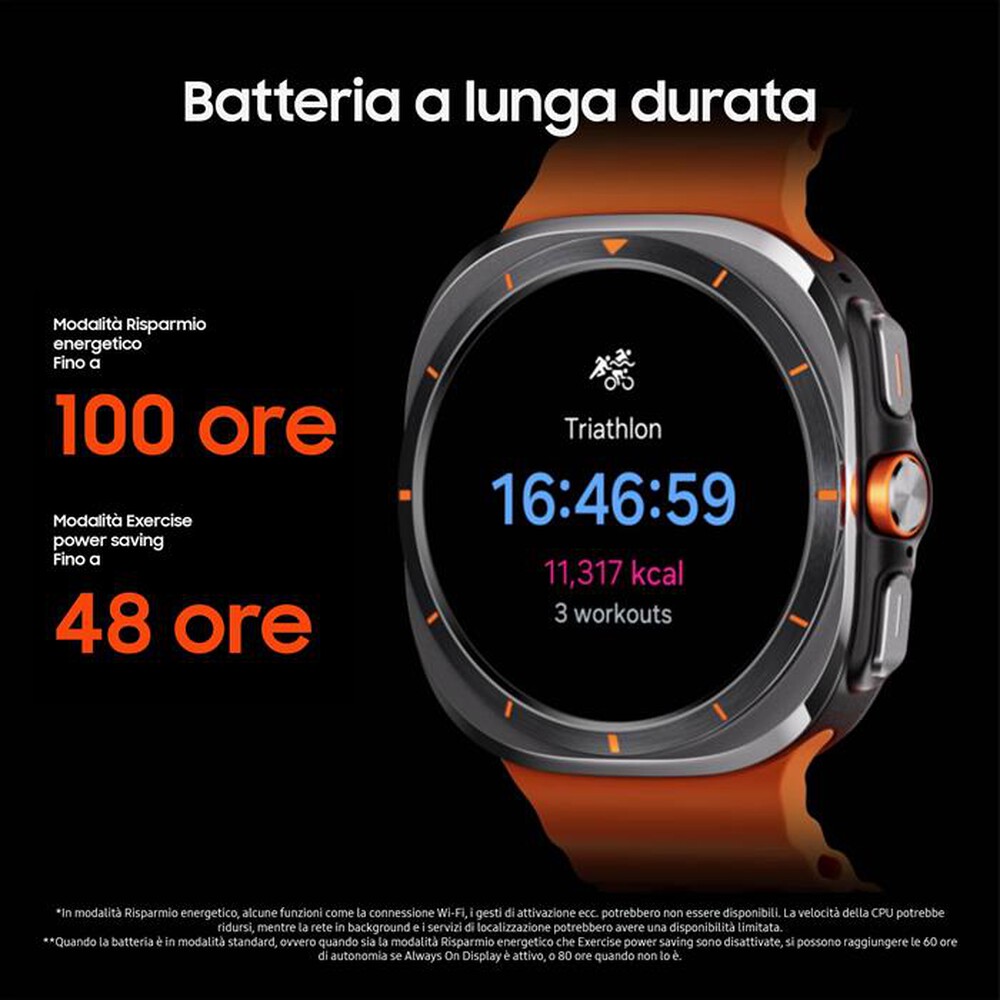 Immagine del prodotto SAMSUNG - GALAXY WATCH ULTRA 47MM LTE-Titanium Gray