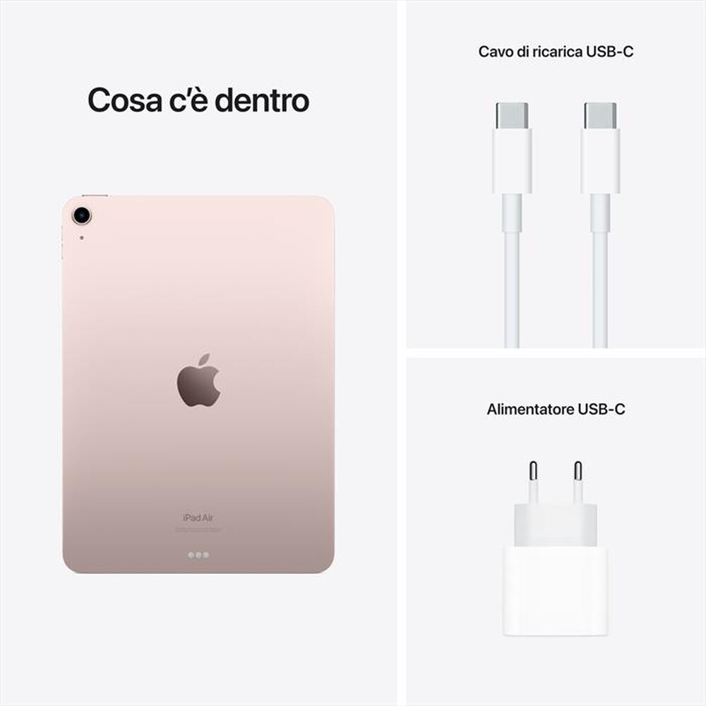 Immagine del prodotto APPLE - iPad Air 10.9'' WI-FI 256GB-Rosa