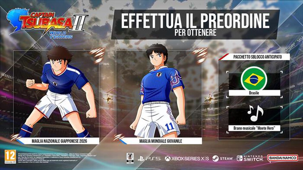 Immagine del prodotto NAMCO - CAPTAIN TSUBASA 2: WORLD FIGHTERS PS5