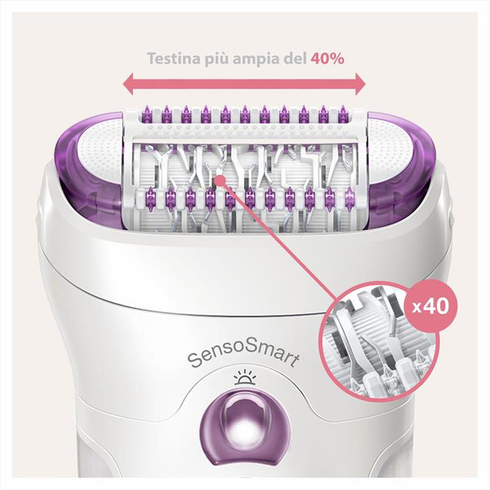 Immagine del prodotto BRAUN - Silk-&eacute;pil 9 9-700-Bianco/Viola