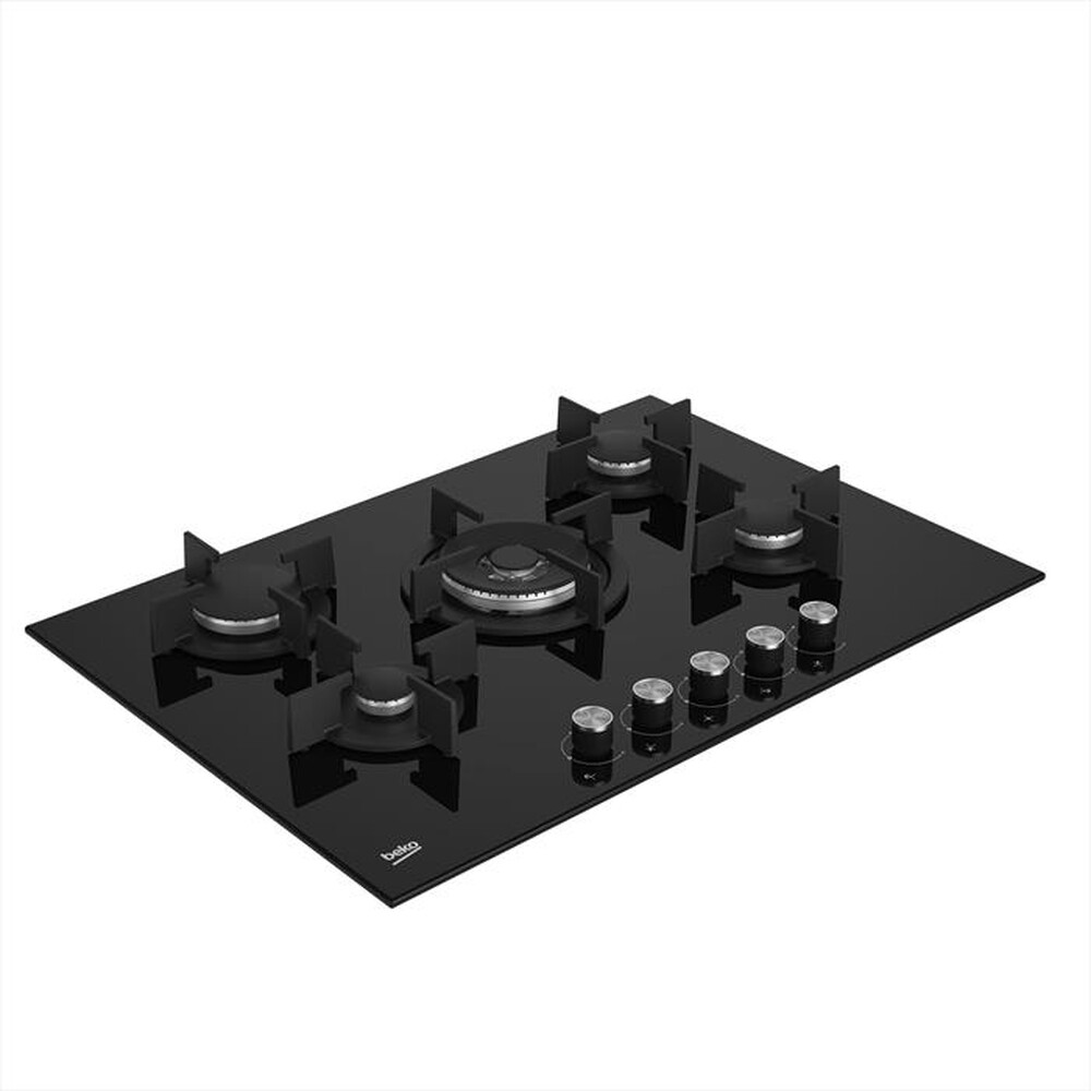 Immagine del prodotto BEKO - Piano cottura a gas HILW75222S 75cm-Cristallo Nero