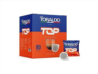 CAFFE' TORALDO - Caff&egrave; in cialde E.S.E linea TOP forte 80cialde