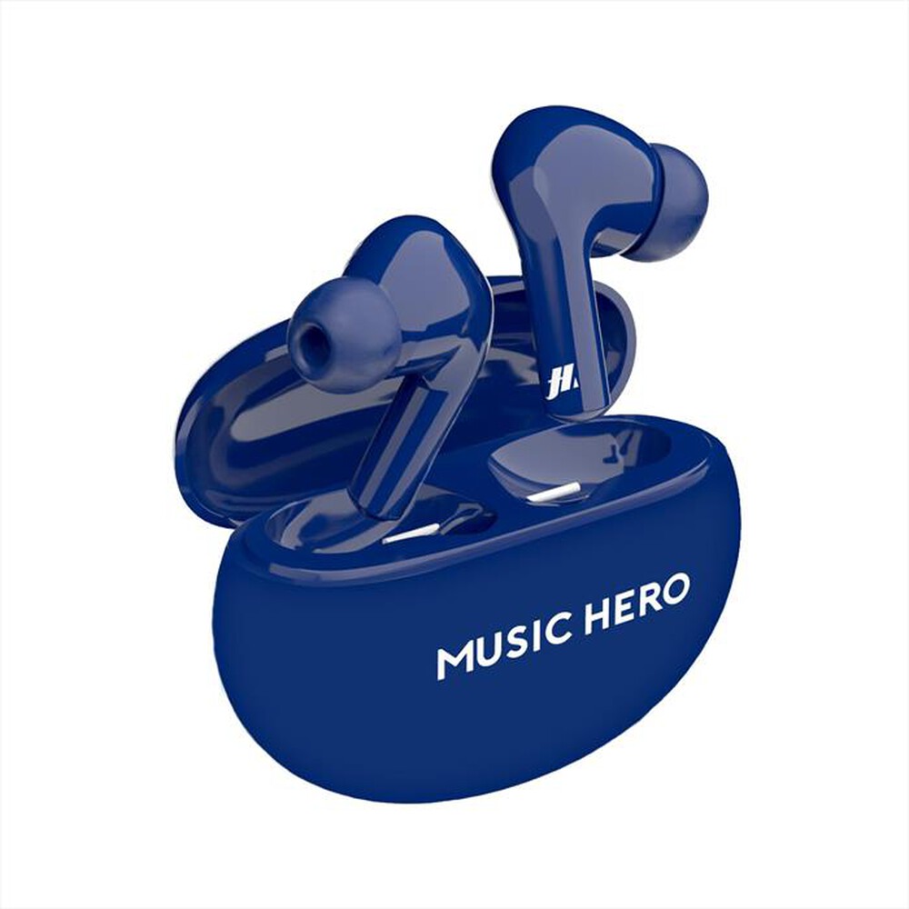 Immagine del prodotto MUSIC HERO - Auricolare Bluetooth MHTWSBEATBTNORB-Blu