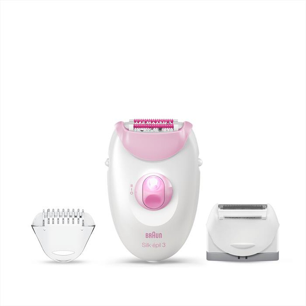 Immagine del prodotto BRAUN - Silk-&egrave;pil Nuovo 3270 Gambe & Corpo-BIANCO/ROSA