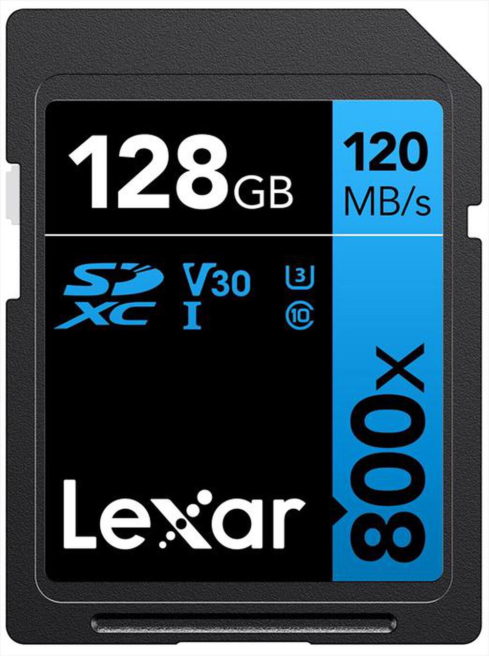 Immagine del prodotto LEXAR - SD card 800X PRO 128GB-Nero