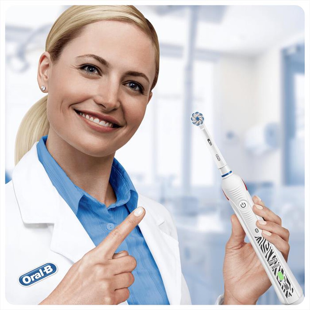 Immagine del prodotto ORAL-B - Spazzolino elettrico ricaricabile SMARTSERIES TEEN-Bianco