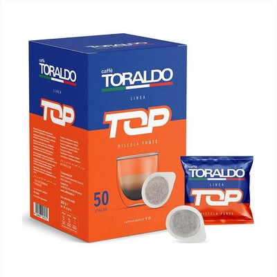 CAFFE' TORALDO - Caff&egrave; in cialde E.S.E linea TOP forte 50cialde