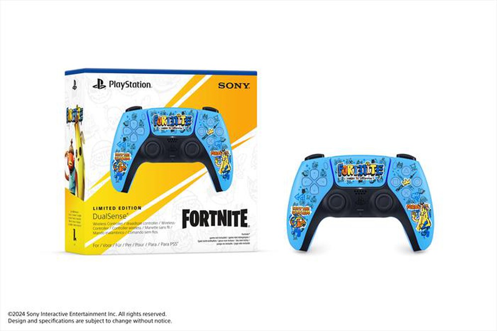 Immagine del prodotto SONY COMPUTER - CONTROLLER WIRELESS DUALSENSE - FORTNITE ED. LIM.-sky blue