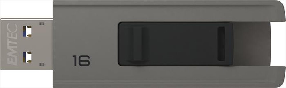 Immagine del prodotto EMTEC - SLIDE USB 3.0 16GB-GRIGIO/NERO
