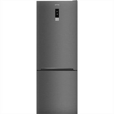 SMEG - Frigorifero combinato FC48KDND Classe D 481 lt-Dark inox