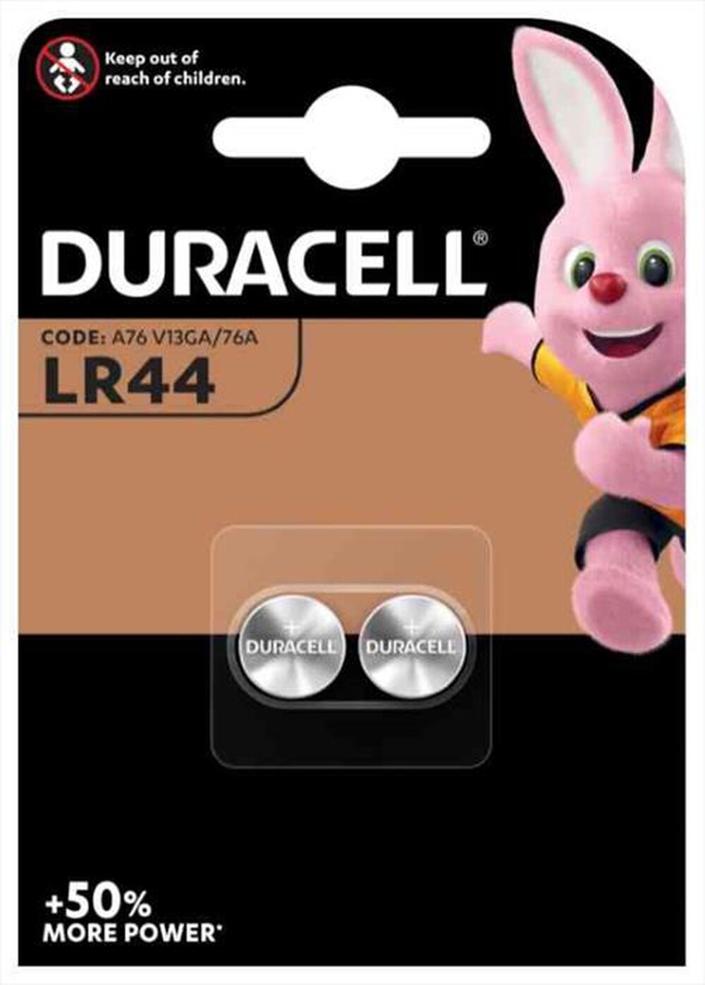 Immagine del prodotto DURACELL - ELECTRONICS LR44