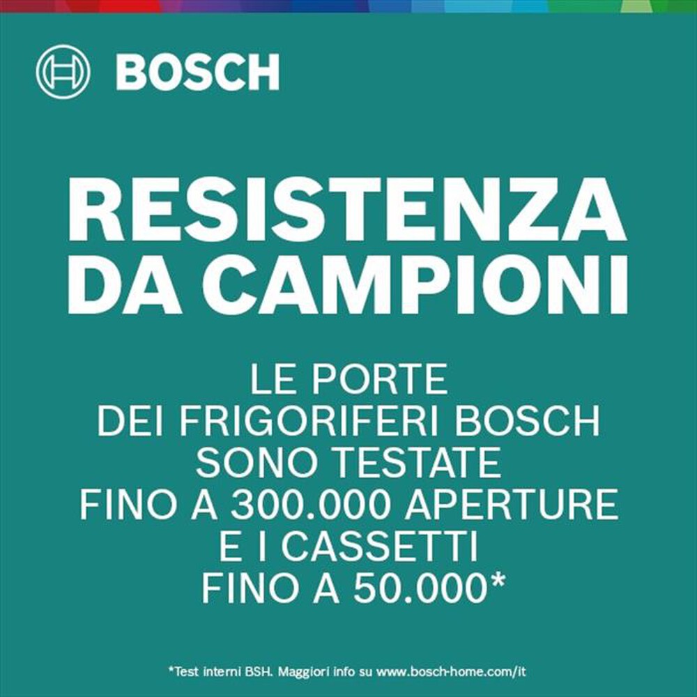 Immagine del prodotto BOSCH - Frigorifero Combinato KGN36NLEA Classe E 186x60 cm-Metal look