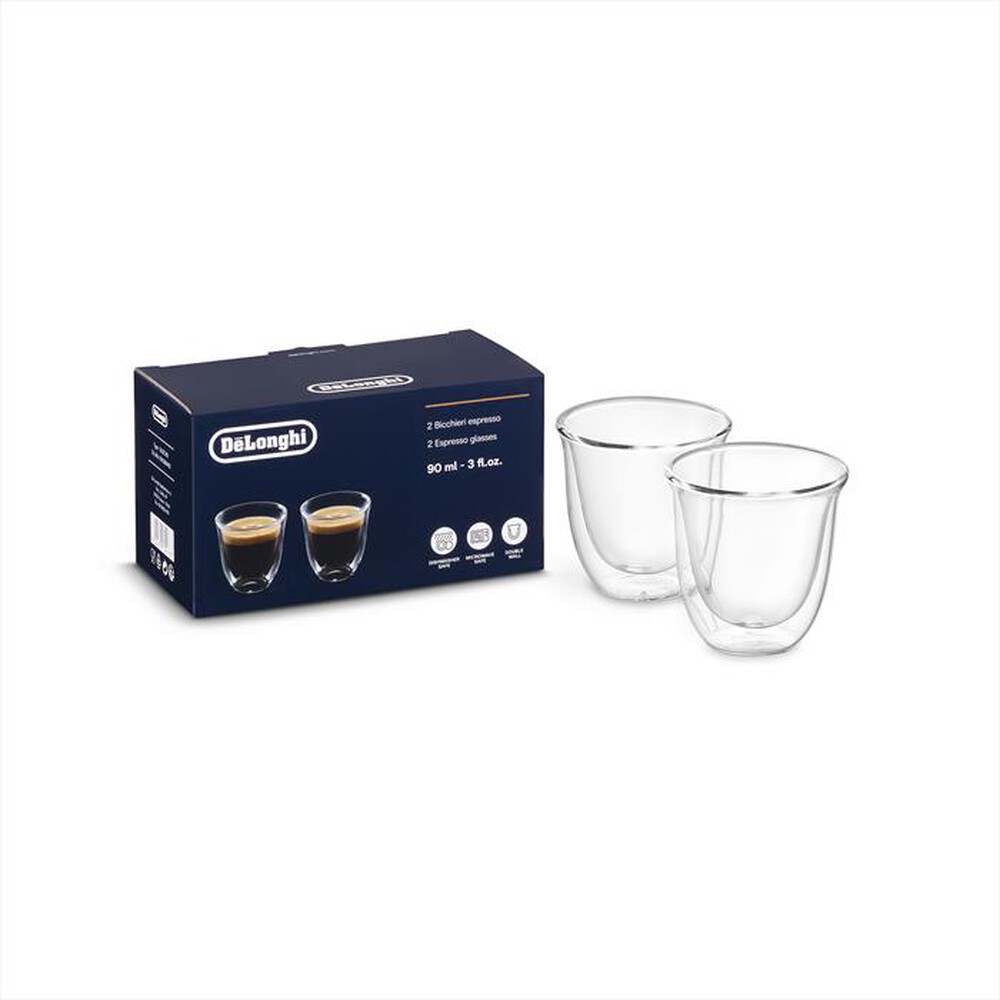 DE LONGHI - 2 TAZZINE CAFFE' ESPRESSO SET DLSC310