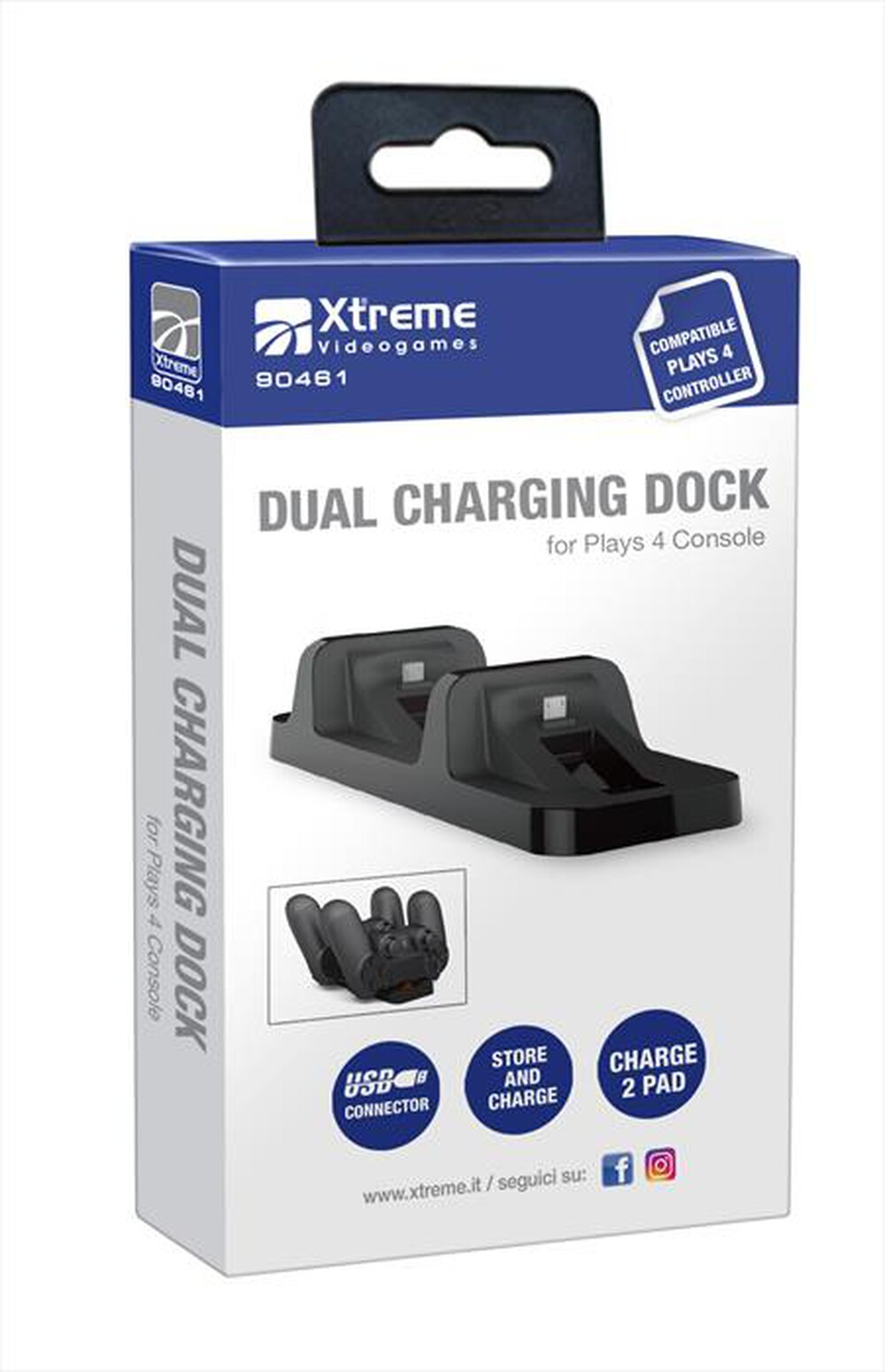 Immagine del prodotto XTREME - DUAL CHARGING DOCK-NERO