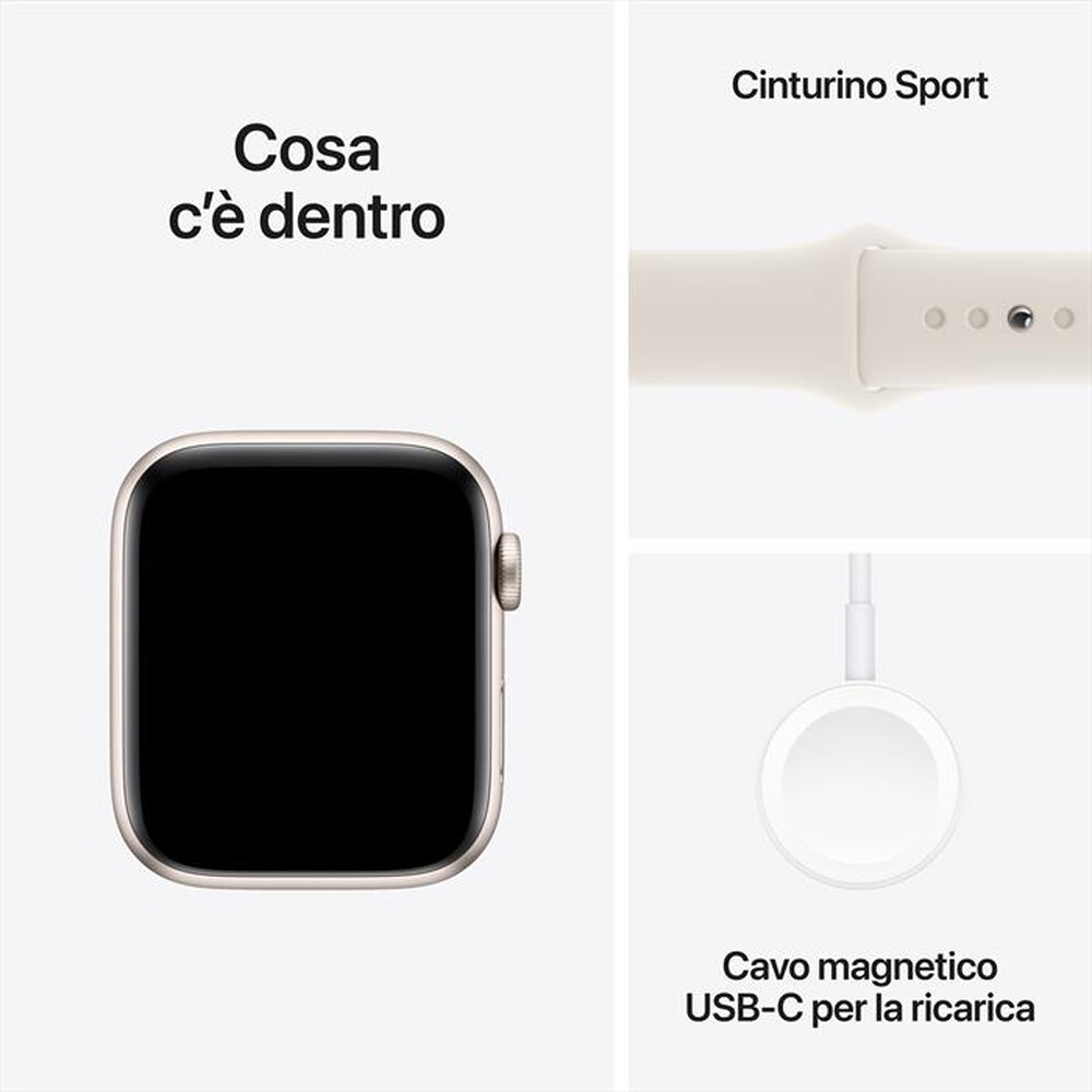 Immagine del prodotto APPLE - Watch SE GPS + Cellular 44mm Cassa Alluminio-Galassia Sport Band Galassia L